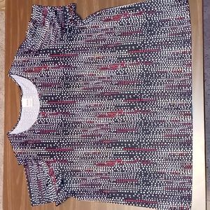 Blair 3X Patterned Blouse